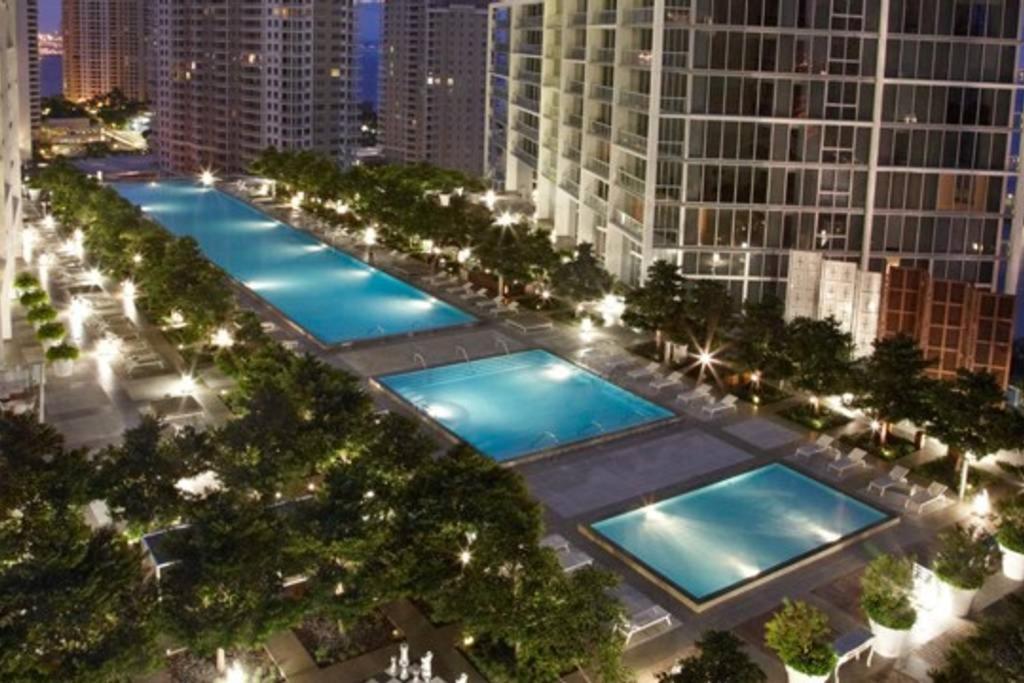 Luxury 5-Star Condo @37Th Floor In Icon Brickell 2B/2B Miami Extérieur photo